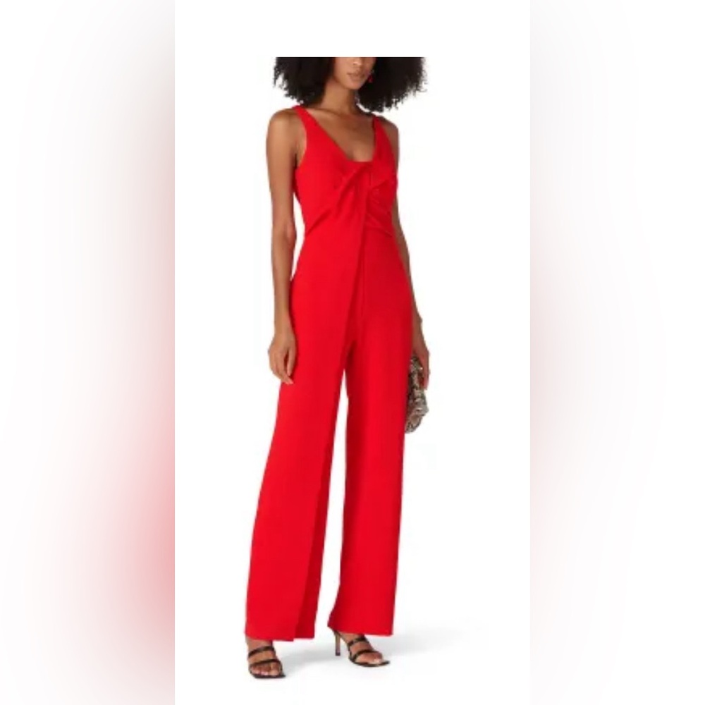 Trina Turk red pant jumpsuit